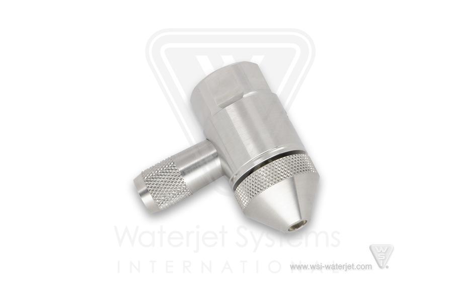 AB20477959009 Abrasive Nozzle Assembly, .009"/0.23mm, Single Port, LH - Image 1
