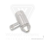 Abrasive Nozzle Assembly, .014" / 0.35mm, Single Port, LH, SLPRO, 90K