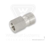 Adaptor Body, 1/4", Short Stop Filter