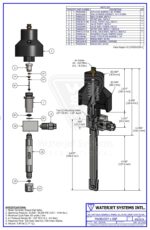 On / Off Valve Assembly, Hybrid, NC, 60 KSI, Short Stop Filter - Image 2