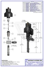 On / Off Valve Assembly, Hybrid, NC, 60 KSI, P-III Nozzle Body - Image 2