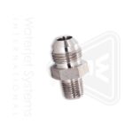 Fitting, 1/2" MJIC x 1/4" MNPT, SS, Straight