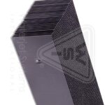 Waterjet Brick, 4" x 6" x 48", Black Plastic