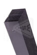 Waterjet Brick, 4" x 6" x 48", Black Plastic