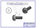 Retaining Screw Assembly, Sealing Head, SLV, 75s / 100s, Single Inlet - Image 2