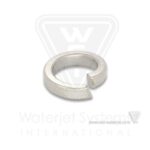 High Collar Lock Washer, 3/8", SS